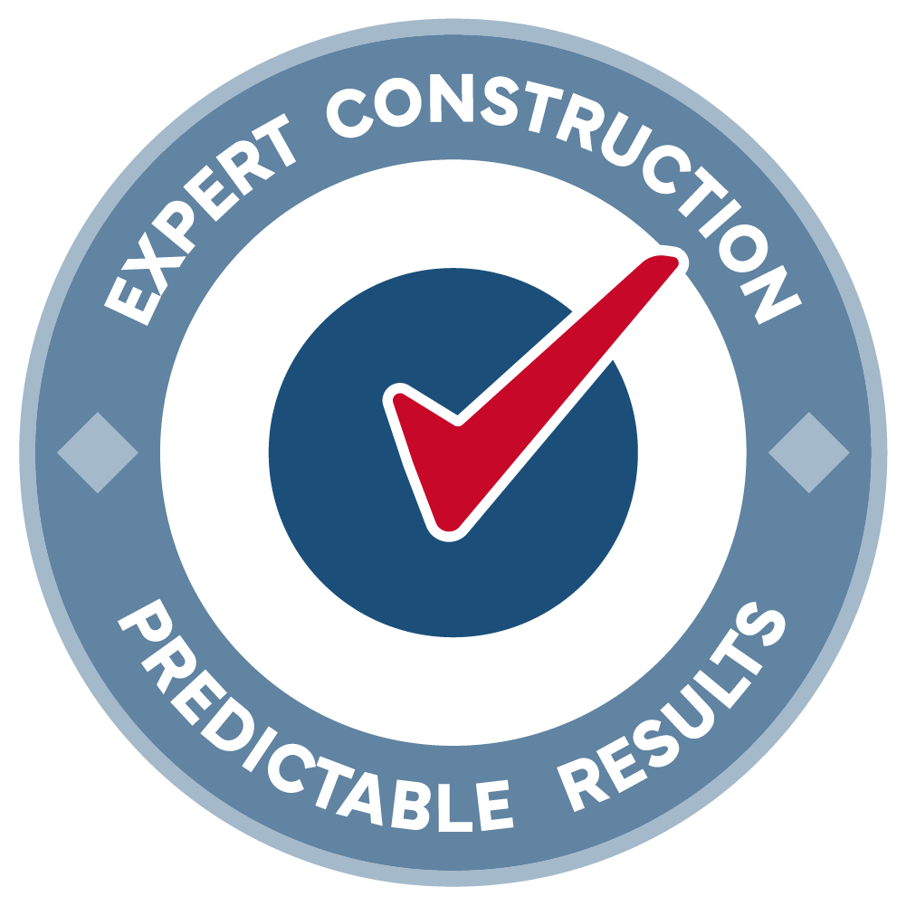 Expert Construction / Predictable Results Emblem